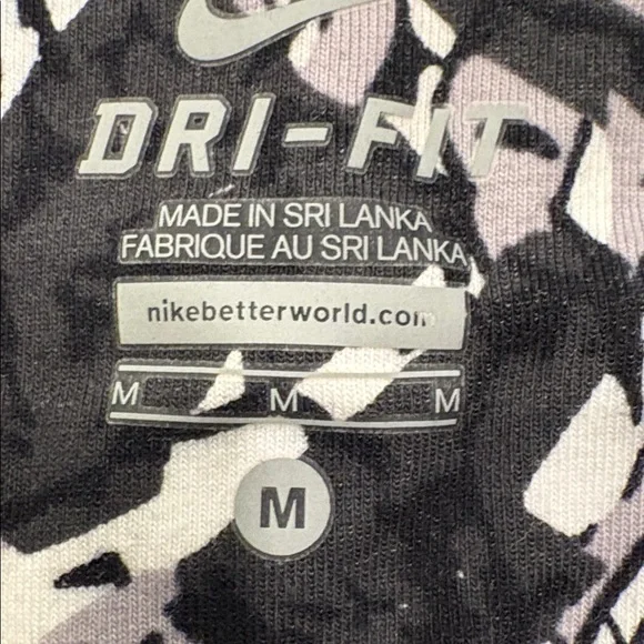 Nike Black and White Dri-FIT Leggings - Picture 2 of 4